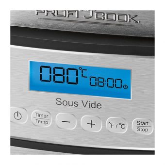ProfiCook PC-SV 1112 Sous Vide Cooker Stainless Steel/Black 501112 - Image 3