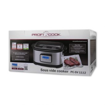 ProfiCook PC-SV 1112 Sous Vide Cooker Stainless Steel/Black 501112 - Image 6