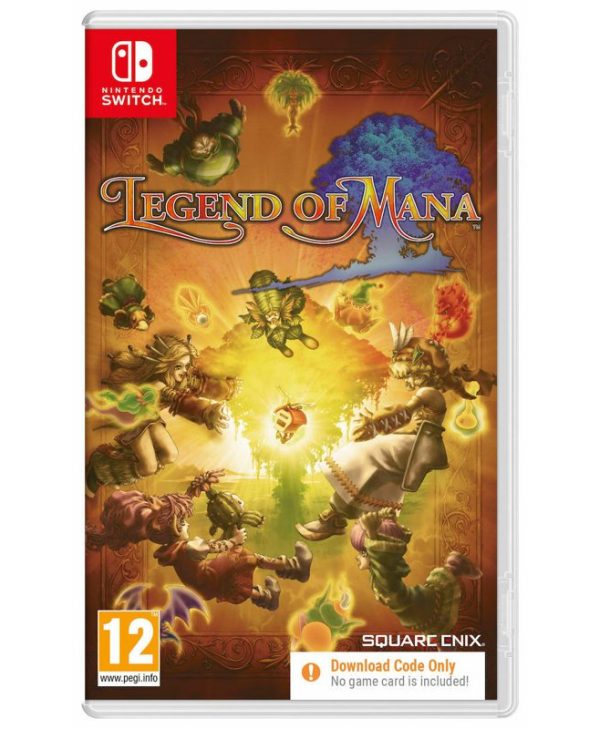 Legend of Mana (Code in a Box) - Nintendo Switch