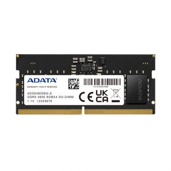 Adata Premier 8GB DDR5 4800MHz CL40 1xR SO-DIMM Tray AD5S48008G-S