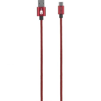 Spartan Gear Double Sided USB Cable Type-C Compatible With PS5/Xbox Series Braided Red 5207011009618 - Image 2