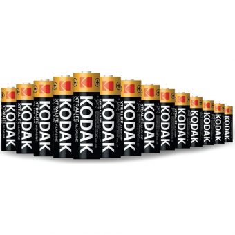 Kodak XTRALIFE AA alkaline battery pack of 60pcs - Image 2