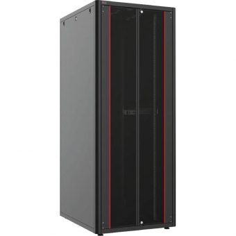 Mirsan GT Network 19" Floor Rack Cabinet 42U 205x100 cm Back & Front Airflow Black GTN42U81.01_PRF63