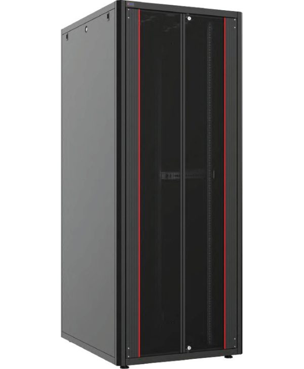 Mirsan GT Network 19" Floor Rack Cabinet 42U 205x100 cm Back & Front Airflow Black GTN42U81.01_PRF63