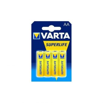 Varta Superlife AA Zinc battery pack of 4pcs 4008496556267 - Image 4