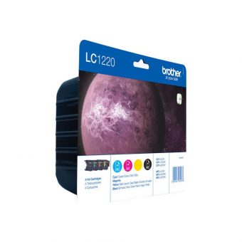 Brother LC-1220VALBP Ink Multipack BK/C/M/Y - Image 2