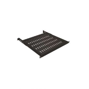 Mirsan 19" 1U Rack-Shelf 72.5cm 50Kgr With brackets (100cm) Black SBR100.01YK