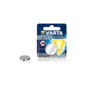 Varta Professional Electronics Μπαταρία Λιθίου Ρολογιών CR2025 3V 1τμχ 4008496276875