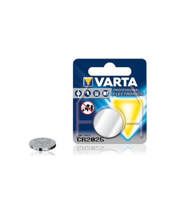 Varta Professional Electronics Μπαταρία Λιθίου Ρολογιών CR2025 3V 1τμχ 4008496276875