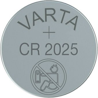 Varta Professional Electronics Μπαταρία Λιθίου Ρολογιών CR2025 3V 1τμχ 4008496276875 - Image 3