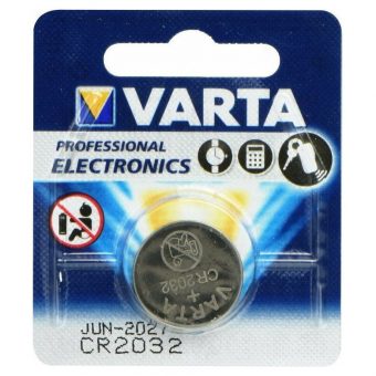Varta Professional Electronics Μπαταρία Λιθίου Ρολογιών CR2032 3V 1τμχ 4008496276882
