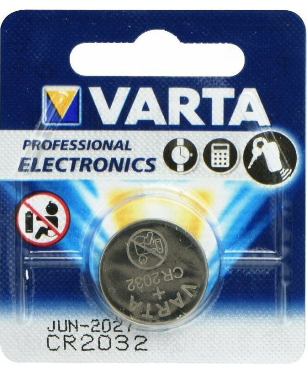 Varta Professional Electronics Μπαταρία Λιθίου Ρολογιών CR2032 3V 1τμχ 4008496276882