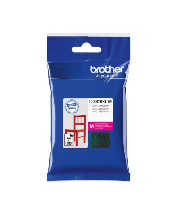 Brother LC-3619XLM Ink Magenta 1.5k Pgs