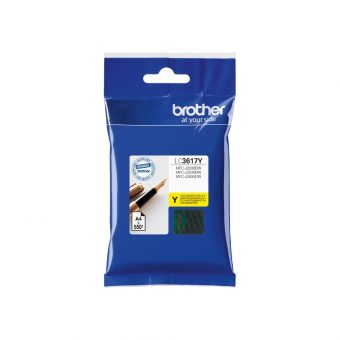 Brother LC-3617Y Ink Yellow 550 Pgs