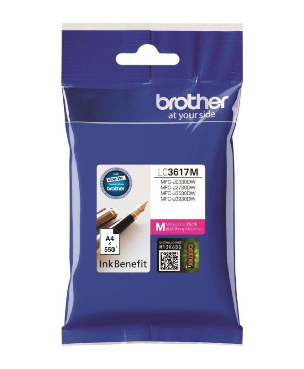 Brother LC-3617M Ink Magenta 550 Pgs