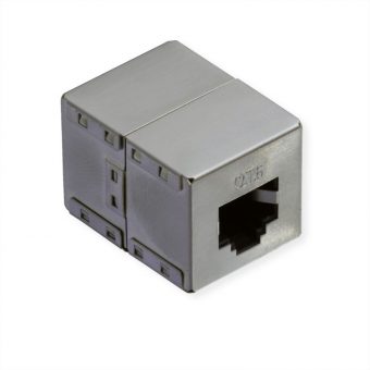 Value Keystone Module Coupler STP RJ45 Cat.6 Silver 21.99.3002-20