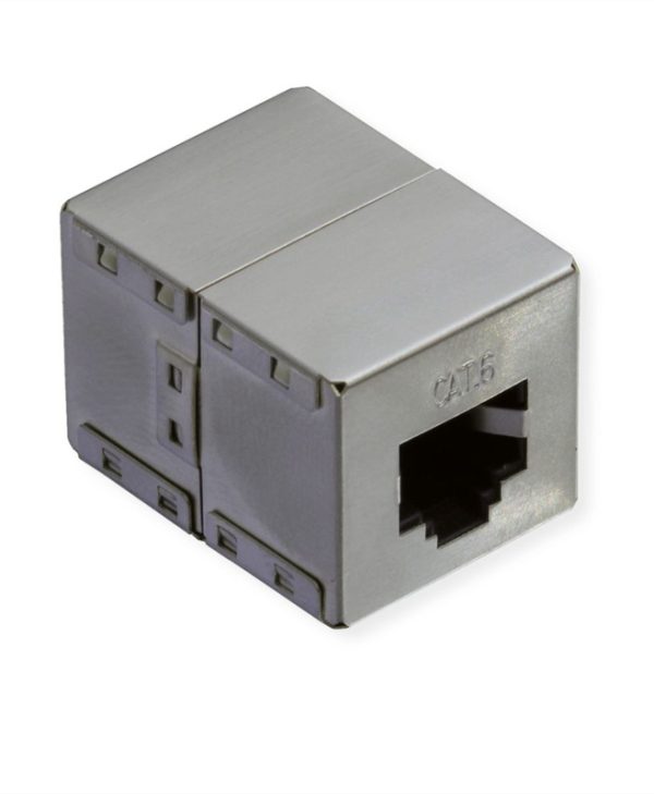Value Keystone Module Coupler STP RJ45 Cat.6 Silver 21.99.3002-20