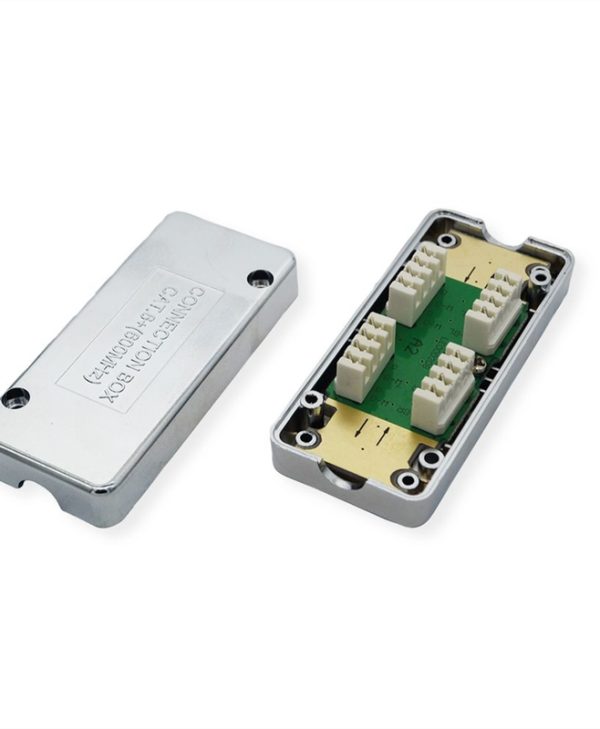 Value STP LSA Cat.6a Network Junction Box Silver 21.99.3049-25
