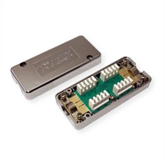 Value STP LSA Cat.6a Network Junction Box Silver 21.99.3049-25 - Image 2