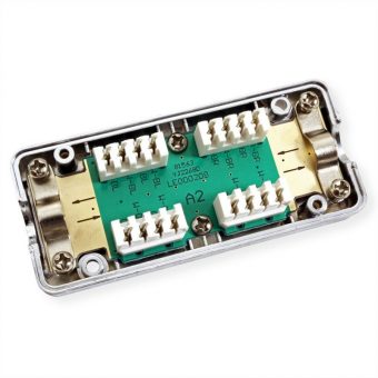 Value STP LSA Cat.6a Network Junction Box Silver 21.99.3049-25 - Image 3
