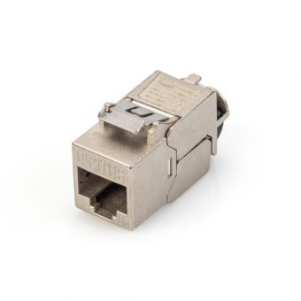 Digitus Keystone Module Coupler STP RJ45 Cat.6a Tool-Free Silver 24pics DN-93619-24