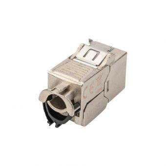 Digitus Keystone Module Coupler STP RJ45 Cat.6a Tool-Free Silver 24pics DN-93619-24 - Image 4