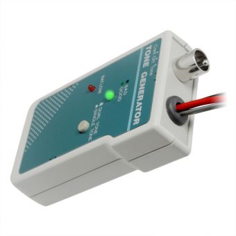 Hobbes 256711A 9V Tone Generator RJ11 Jack & Black and Red Allligator Clips Grey 13.01.3271-4 - Image 2