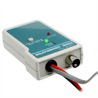 Hobbes 256711A 9V Tone Generator RJ11 Jack & Black and Red Allligator Clips Grey 13.01.3271-4 - Image 3