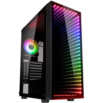 Kolink Void Rift ARGB Midi Tower Tempered Glass Black 5999094004351