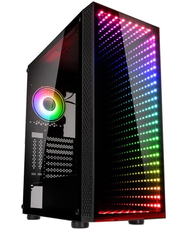 Kolink Void Rift ARGB Midi Tower Tempered Glass Black 5999094004351