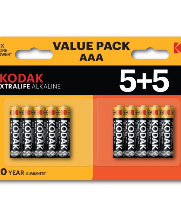 Kodak XTRALIFE AAA Alkaline battery 10pcs 887930423464