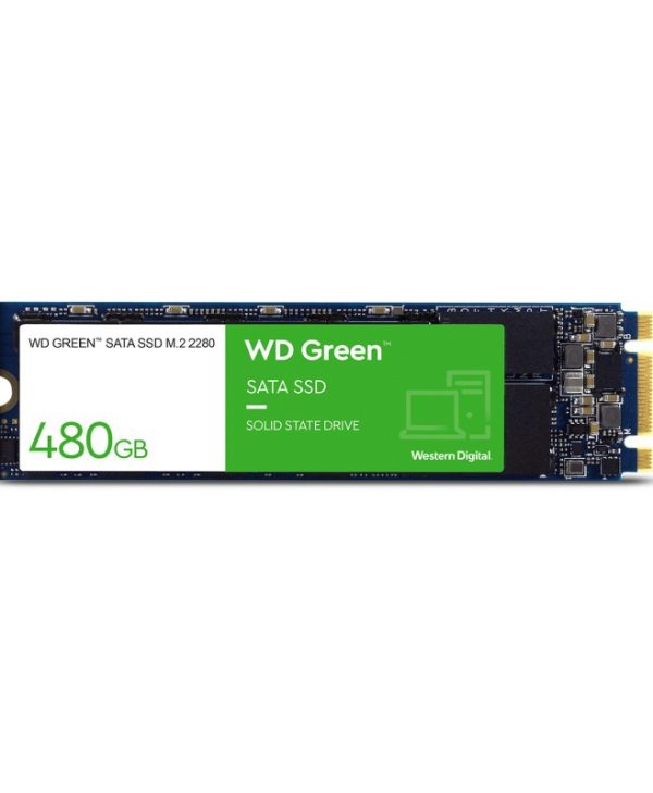 Western Digital Green SSD 480GB M.2 2280 Sata III WDS480G3G0B