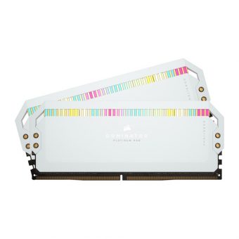 Corsair Dominator Platinum RGB 64GB (2 x 32GB) 5200MHz DDR5 White CMT64GX5M2B5200C40W - Image 3