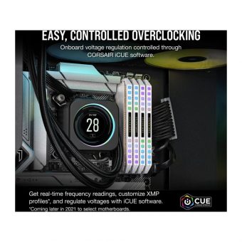 Corsair Dominator Platinum RGB 64GB (2 x 32GB) 5200MHz DDR5 White CMT64GX5M2B5200C40W - Image 11