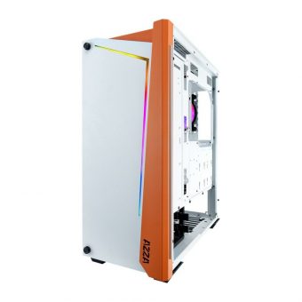 AZZA Apollo 430 DF2 Midi Tower Tempered Glass White CSAZ-430W-DF2 - Image 2