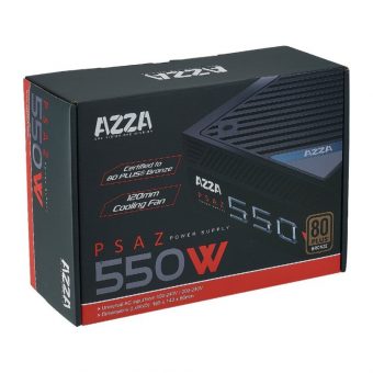AZZA PSAZ 550W 12cm Fan Non-Modular 80+ Bronze AD-Z550
