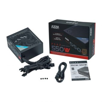 AZZA PSAZ 550W 12cm Fan Non-Modular 80+ Bronze AD-Z550 - Image 4