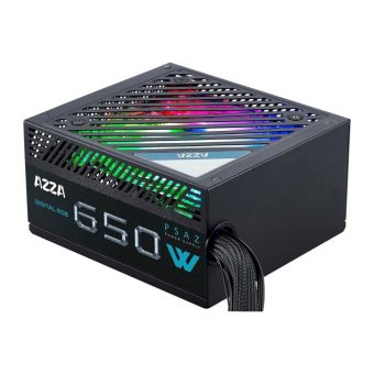 AZZA PSAZ 650W ARGB 12cm Fan Non-Modular 80+ Bronze AD-Z650-Digital-RGB - Image 2