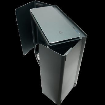 AZZA Cast 808 Midi Tower Black CSAZ-808b - Image 4
