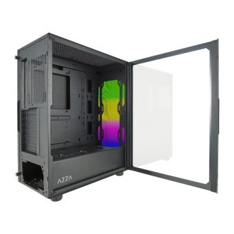 AZZA Celesta 340F Midi Tower Tempered Glass CSAZ-340F - Image 6
