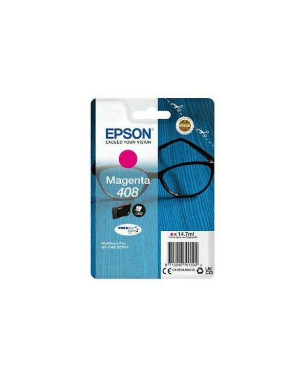 Epson 408 Ink Magenta 14.7ml C13T09J34010