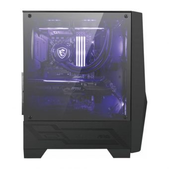 MSI MAG Forge 100M RGB Tempered Glass Midi Tower Black 306-7G03M21-809 - Image 3