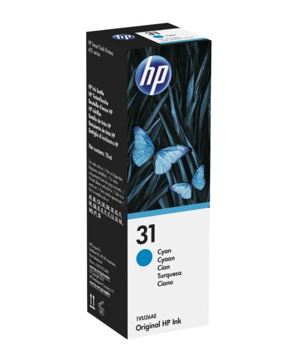 HP 31 Ink Cyan Original 8k Pgs 1VU26AE