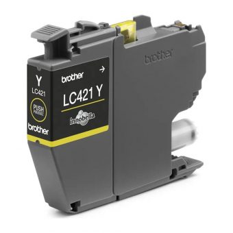 Brother LC-421Y Ink Yellow 200 Pgs - Image 2
