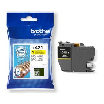 Brother LC-421Y Ink Yellow 200 Pgs - Image 3