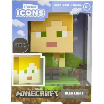 Paladone Minecraft - "Alex Icon" Light PP6591MCF - Image 5