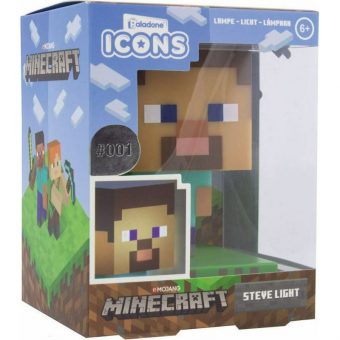 Paladone Minecraft - "Steve Icon" Light PP6594MCF - Image 4