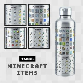 Paladone Minecraft - "Minecraft" 500ml Water Bottle PP7995MCF - Image 8