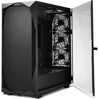 Sharkoon REV300 Full Tower Tempered Glass Black 4044951032129 - Image 9