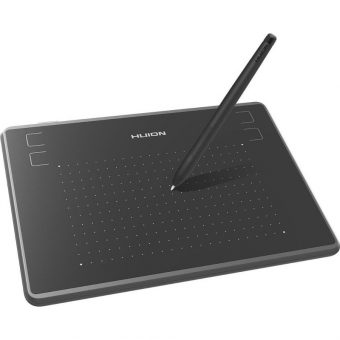 Huion H430P Digitizer με Γραφίδα Σχεδίασης Black 6930444800789